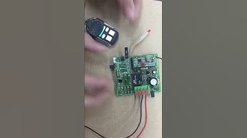 garage remote control ECA programming
