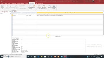 Microsoft Access: creazione guidata di una tabella