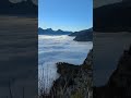 Easy hike above the clouds in Arvenbüel, Amden #walensee #switzerland #schweiz #landscape #clouds