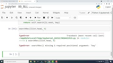 EP08 - Python Linked List - Search for an element - recursive method