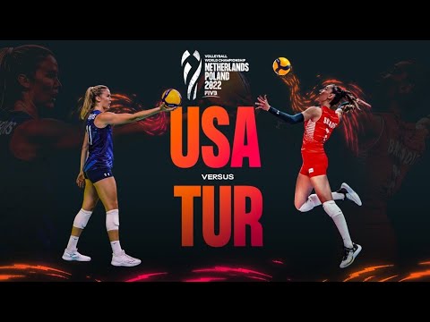 🇺🇸 USA vs. 🇹🇷 TÜR - Highlights  Quarter Finals| Women's World Championship 2022