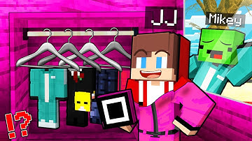 JJ Can Shapeshift Into SQUID GAME 3 To PRANK Mikey in Minecraft - Maizen