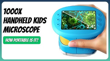 REVIEW (2025): 1000X Handheld Kids Microscope. Features.