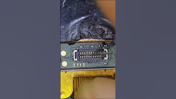 This connector needs to be replaced, but I had to improvise for now #mobilerepair #youtubeshorts
