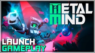 Metal Mind Launch Gameplay - Mech Twin-Stick Action Roguelike - Pcnintendo Switch