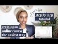 How to create a 6figure online course that sells stepbystep meleton tutorial