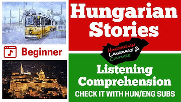 Attila as Singular 3rd - BEGINNER HUNGARIAN Listening Comprehension and AUDIO with HUN/ENG SUBS