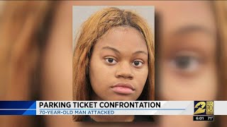 Parking ticket confrontation