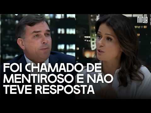 🔥Jornalista chama Flávio de mentiroso na cara e ele quase desmaia ao vivo na Band🔥
