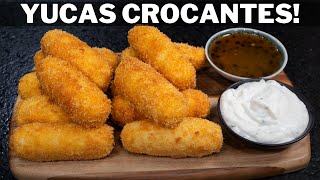 Piqueo para compartir! YUCAS CROCANTES, Facil y Ricos | Abelca