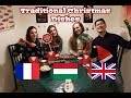 Traditional Christmas Dishes - FR, HU, GB