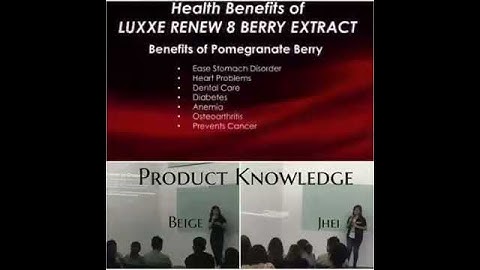 Product Knowledge by Frontrow MClub Jhei Nubla