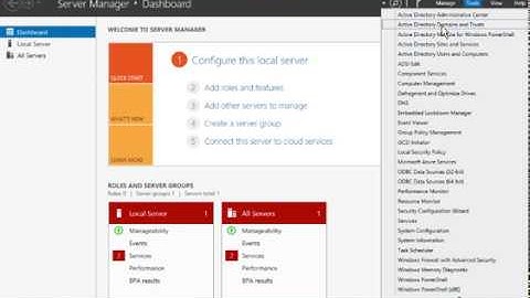 configure AD and DHCP client auto configure