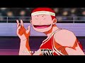 Henyong sakuragi pinigilan sina sendo at uozumi  slam dunk