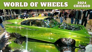 World of Wheels 2024 Chicago- main floor, motorcycles, and the tuner gallery