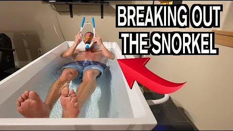 Using A Snorkel in The Cold Plunge