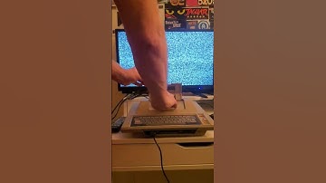 The #Atari400 #BasicProgramminng #retro #retrogaming  #atari #shorts #8bitcomputer