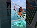 Bridge Crack Prank #glassarchitecture #glass #glassbridge #memes #glassstructure