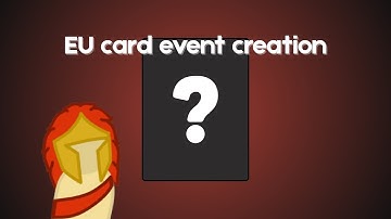 how I created my submission for the EU card creation event.