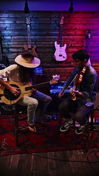 GHOST OF YOTEI Theme Improv feat. Justin Johnson & Chad Cannon #shorts #playstation #soundtrack