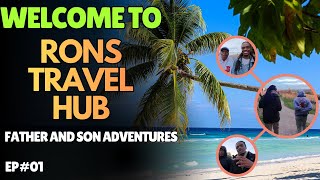 Welcome to "RonsTravelHub" | Jamaican Father & Son Adventures 🌴✈️🌍🍳🎣✂️👨‍👦 - RTHEp01