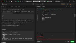 Delete Columns to Make Sorted - LeetCode 944