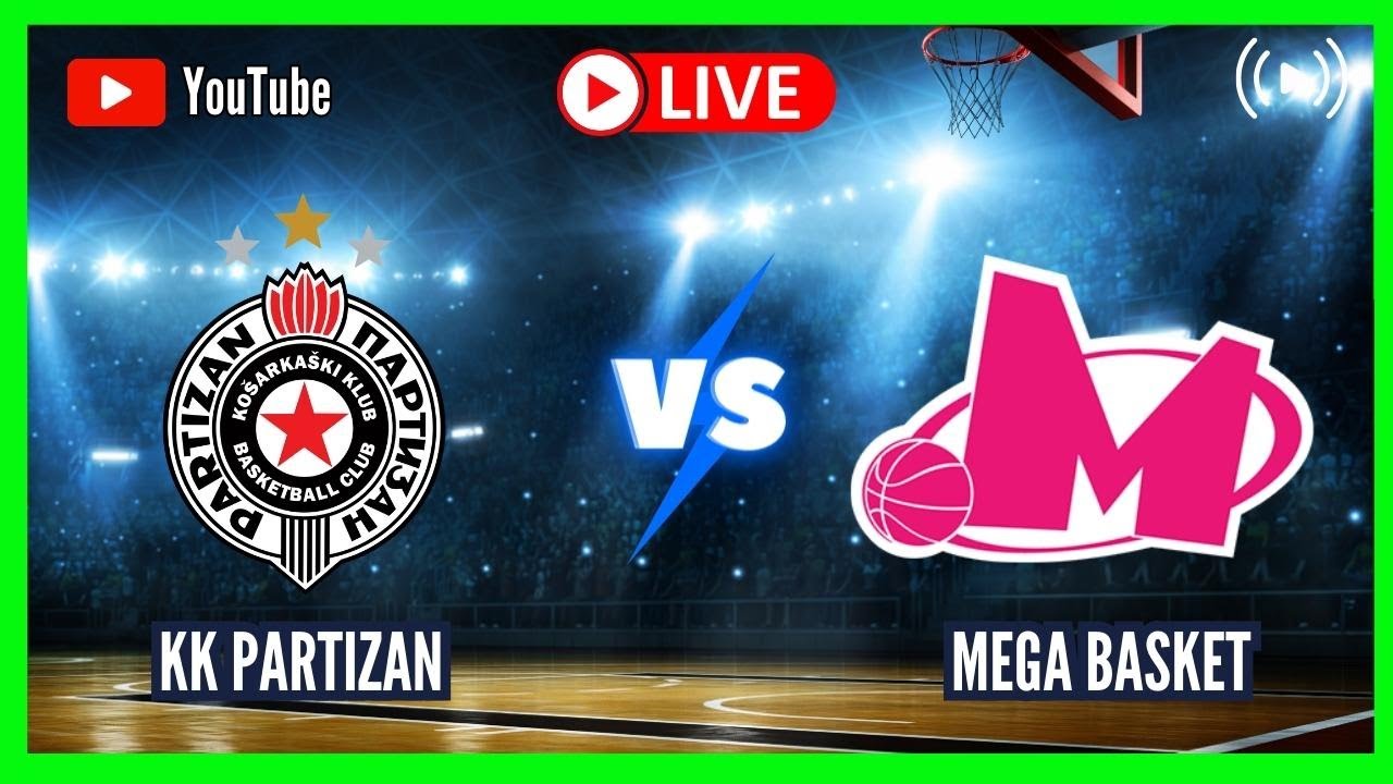 PARTIZAN vs MEGA BASKET LIVE ABA SUPERCUP QUARTER-FINALS 2023 SCOREBOARD