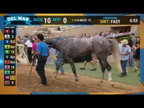 Jamming Eddy wins Race 10 at Del Mar 08/31/19 - YouTube