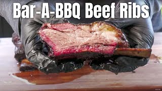 Bar-A-BBQ Style Beef Ribs On A Pellet Smoker? | Ballistic BBQ