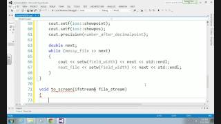 C++ 502 10/1/2014 (pt 3 Chapter 6 continued)