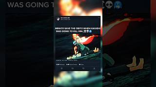 Minato Save The Obito When Kakashi Was Going To Kill Him