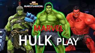 HULK! Protect Times Square! Defeat Sandman & Villains! with Ragnarok Hulk, Red Hulk-CharlesHeroMovie