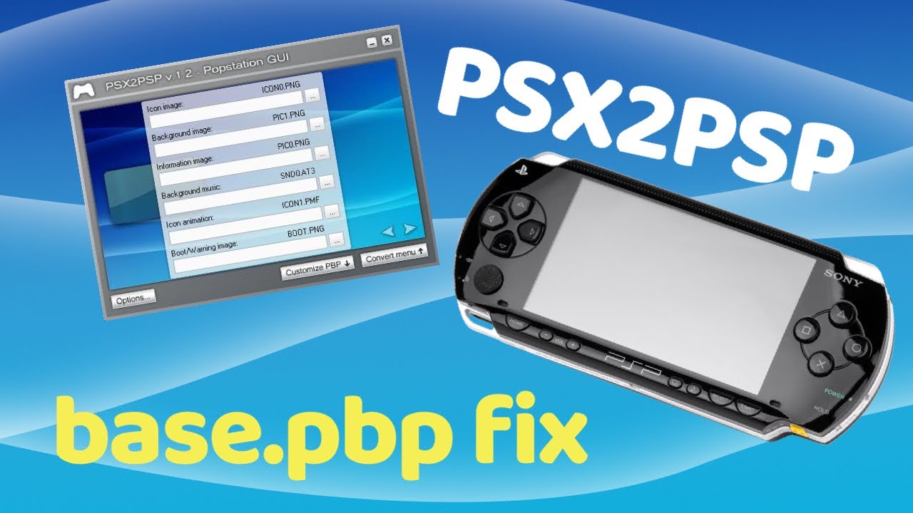 psx2psp cannot open base.pbp