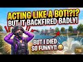 Dumbest Way To Die While Acting Like A Bot! 🤡PUBGFunny#Erangel#ActingLikeABot#PUBGMemes#SecretDeath