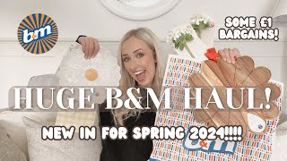 NEW IN B&M SPRING 2024 DECOR! BEST B&M AFFORDABLE HOME HAUL EVER! Bargains | Styling ideas New build screenshot 5