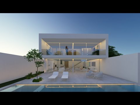 Vídeo: Uma Casa Minimalista Futurista Abraça As Colinas No Sul Da Califórnia