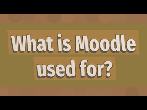 What Is Moodle Used For?