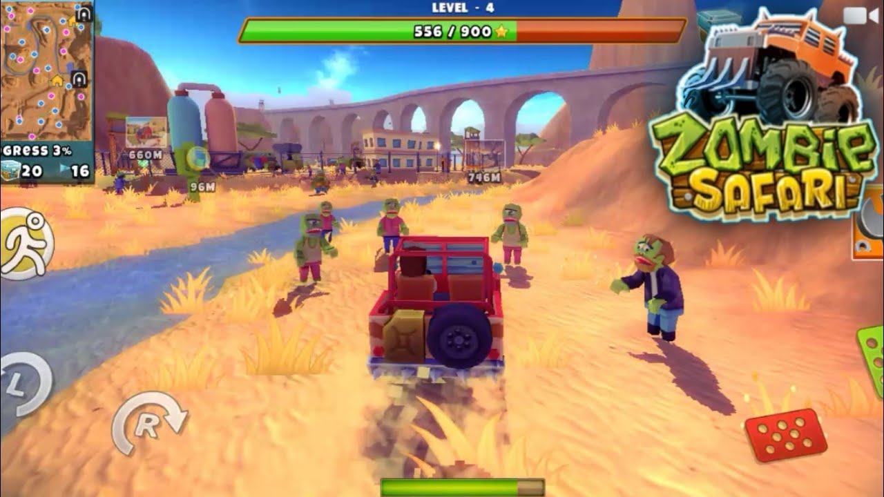 Zombie Offroad Safari Gameplay YouTube
