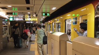 東京メトロ銀座線『サクラ』の発車メロディーが上野駅1番線ホームに舞う!!