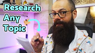 How to research any topic | Insider tips for easy and fast research screenshot 4