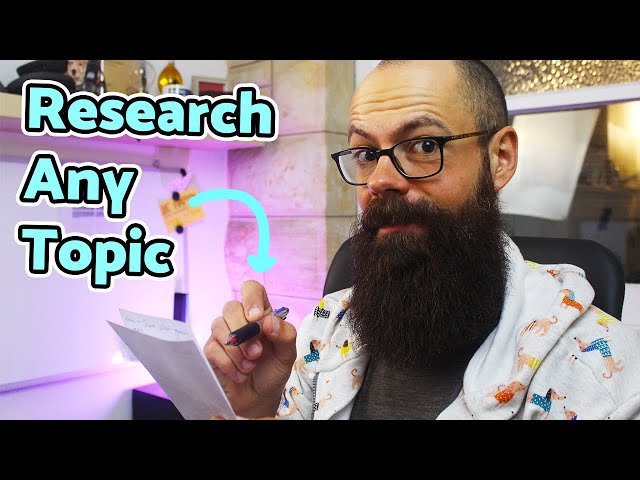 How to research any topic | Insider tips for easy and fast research class=