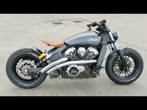 Videó: A Custom Indian X Traeger Motorkerékpár Grillező Oldalkocsival Rendelkezik