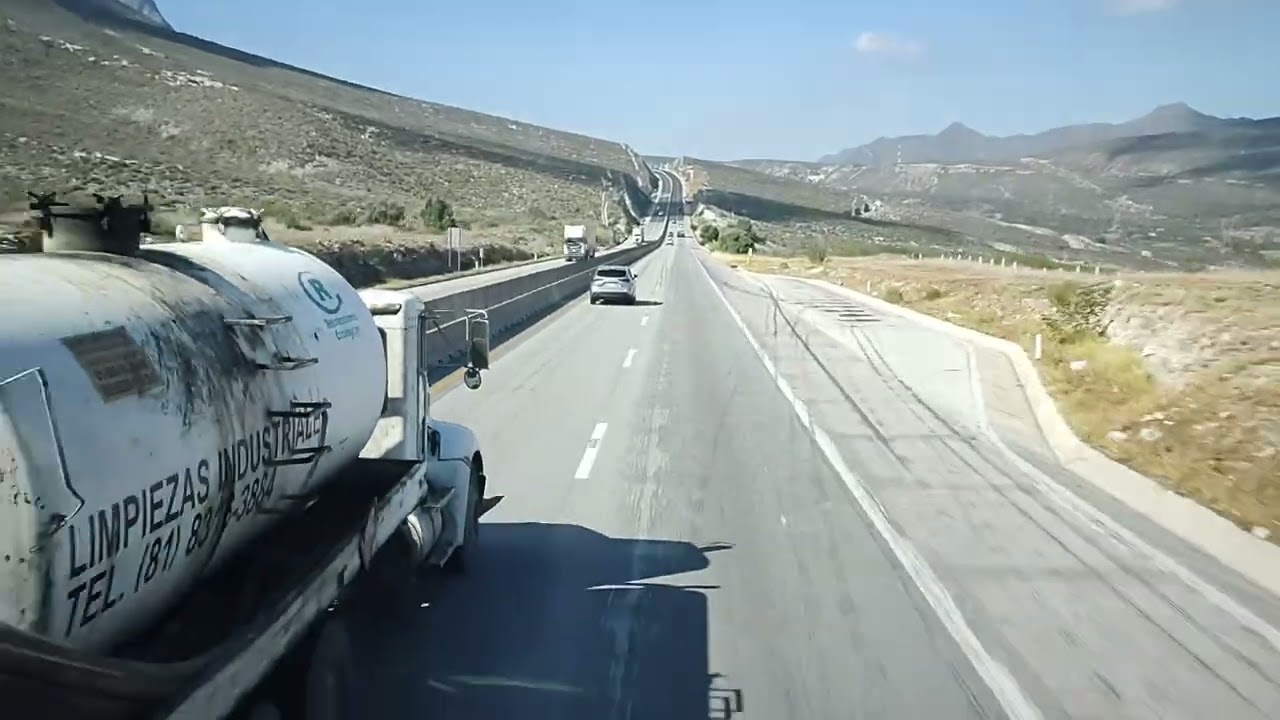 De Monterrey a Saltillo. Autopista 