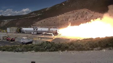 [In Slow Mo] BLASTED   OmegA Rocket Test Failure   First Stage Nozzle Disintegrates   YouTube