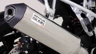 Suzuki Dl1000 V-Strom Mod. 2014 With Remus Okami