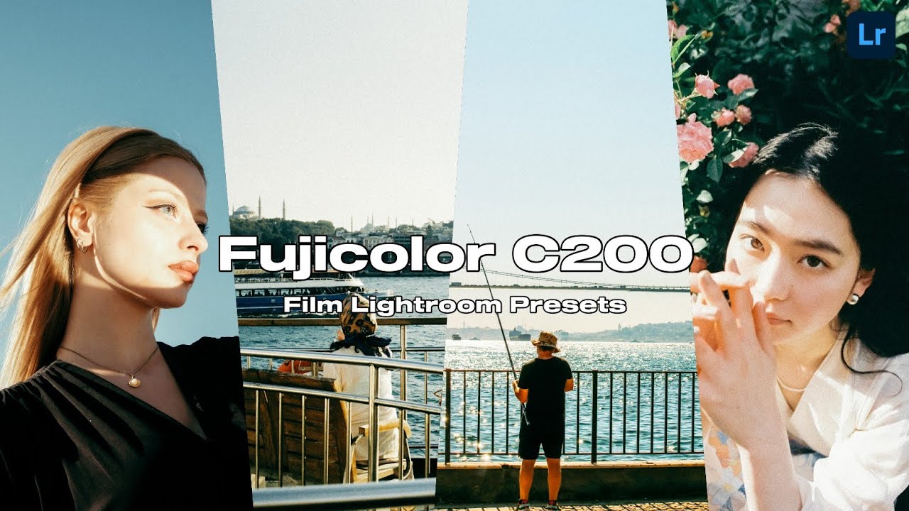 Пресеты для Lightroom для Fujicolor C200 | Пленочные пресеты для Lightroom | Пресеты для 35-мм пл...