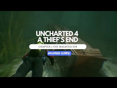 Uncharted 4 A Thief's End Chapter 3 The Malaysia Job PS5 Gameplay