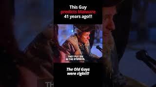 Old guy predicts Malware 41 years ago!!! 🚨 #malware #hacker
