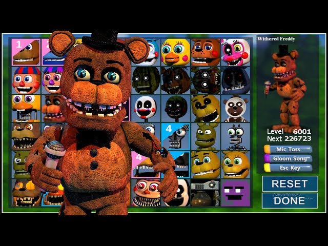 FNaF World: Classic Withered Animatronics Complete! (Mod) 