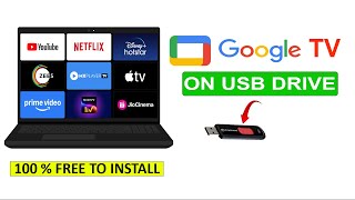 How to Install Google TV on USB Drive | গুগল টিভি ইন্সটল ফুল বাংলা গাইড (2024 Easy Guide)